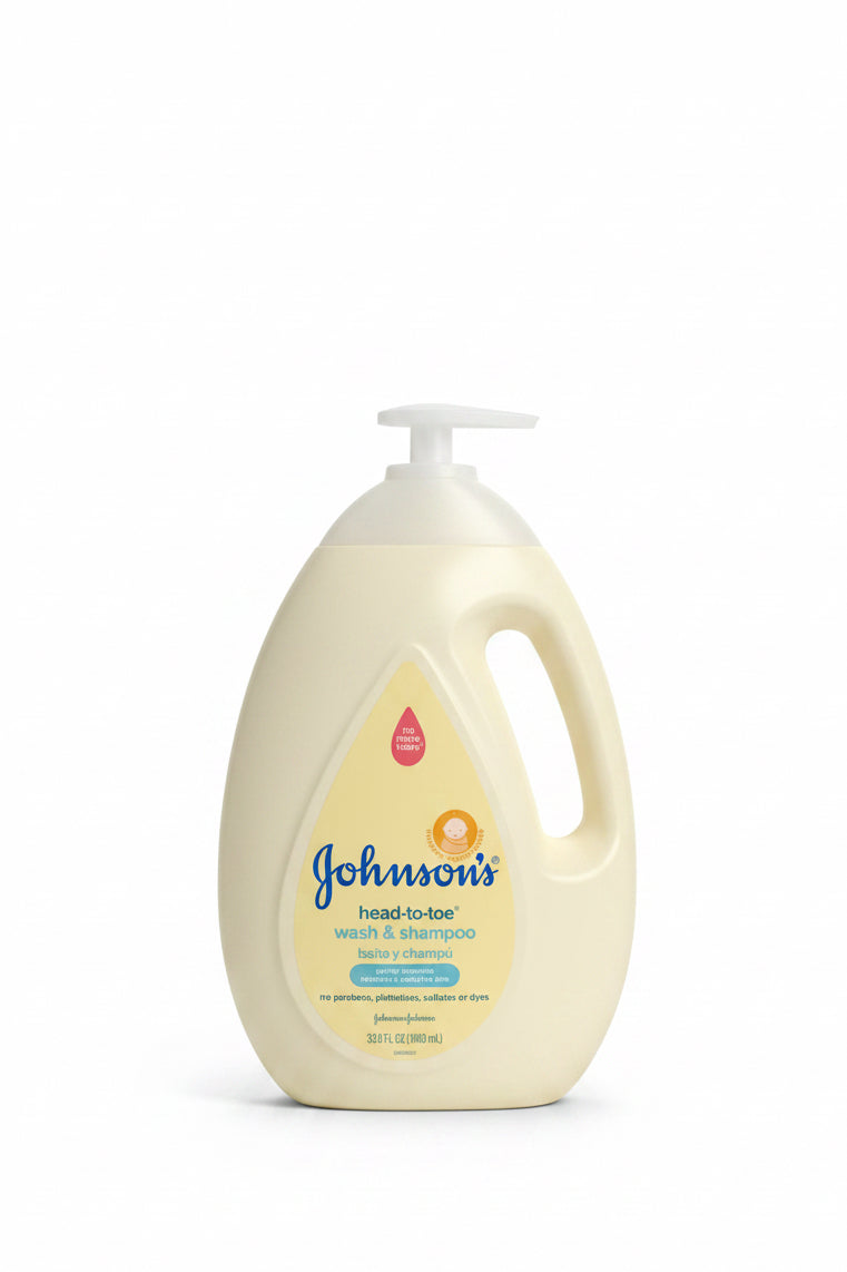 Johnson’s Head-To-Toe Wash & Shampoo 1000ml