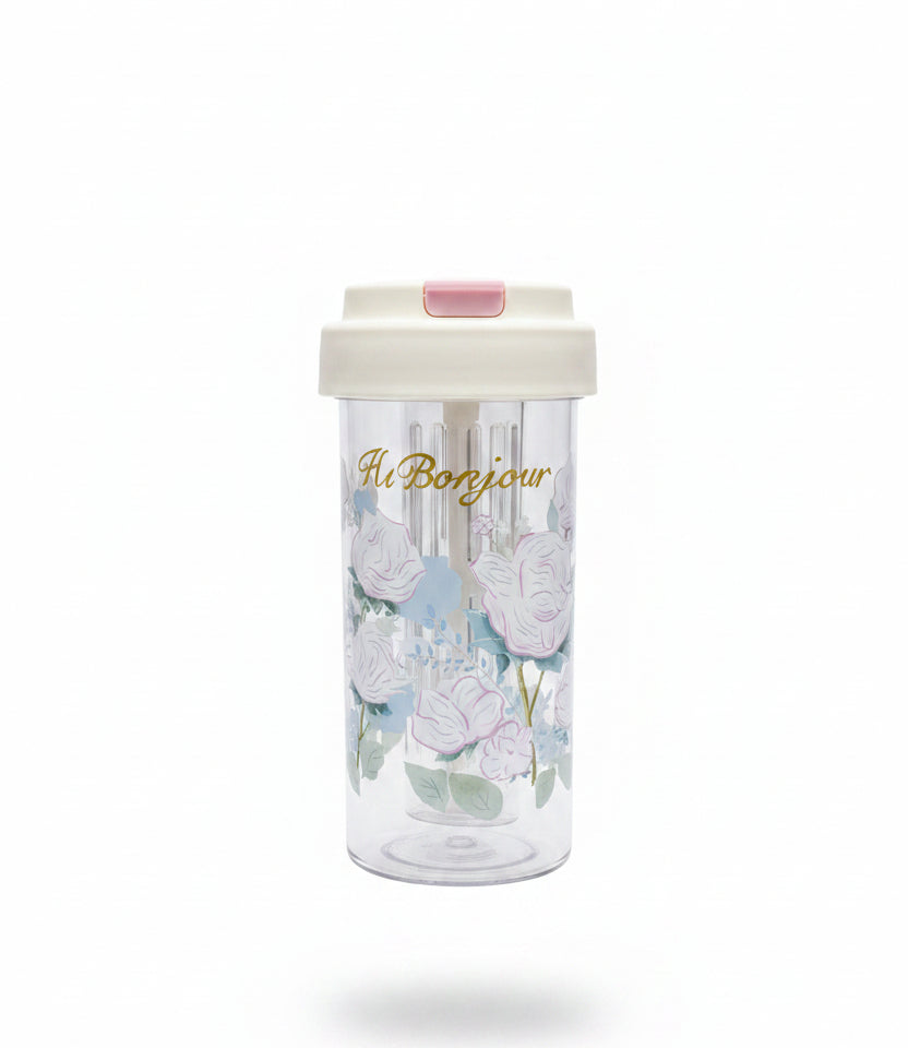 Hi Bonjour Plastic Water Bottle.