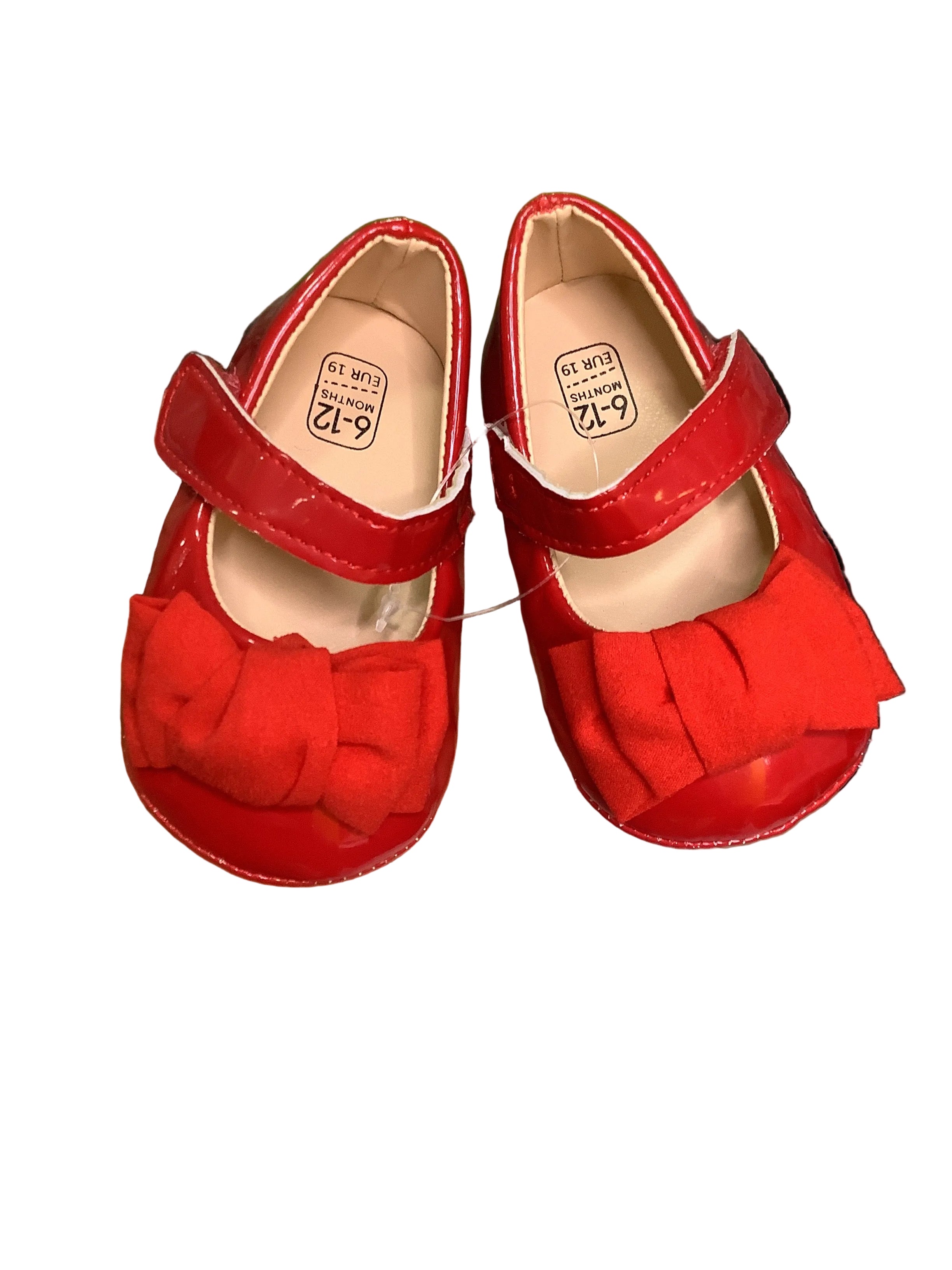 Baby/Toddler Girls Shoe With Bow Tie.