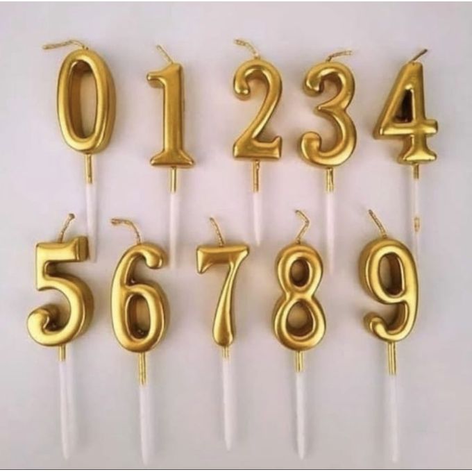 Birthday Number Candle Large.