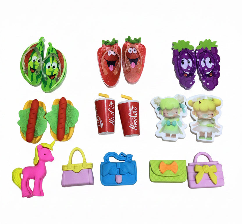 Colorful Cartoon Eraser.