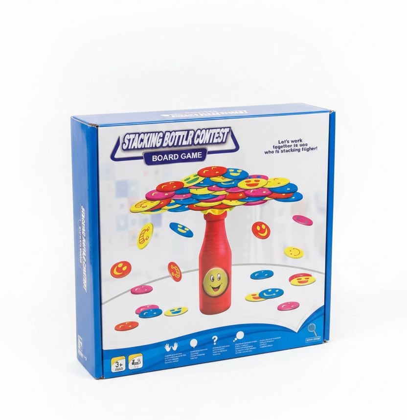 Stacking Bottlr Contest Board Game 3yrs+