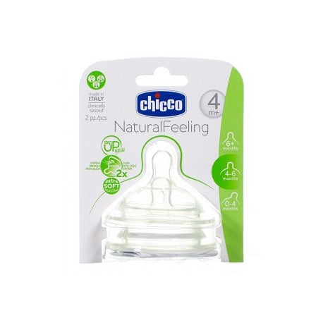 Chicco Natural Feeling Nipple 4m+