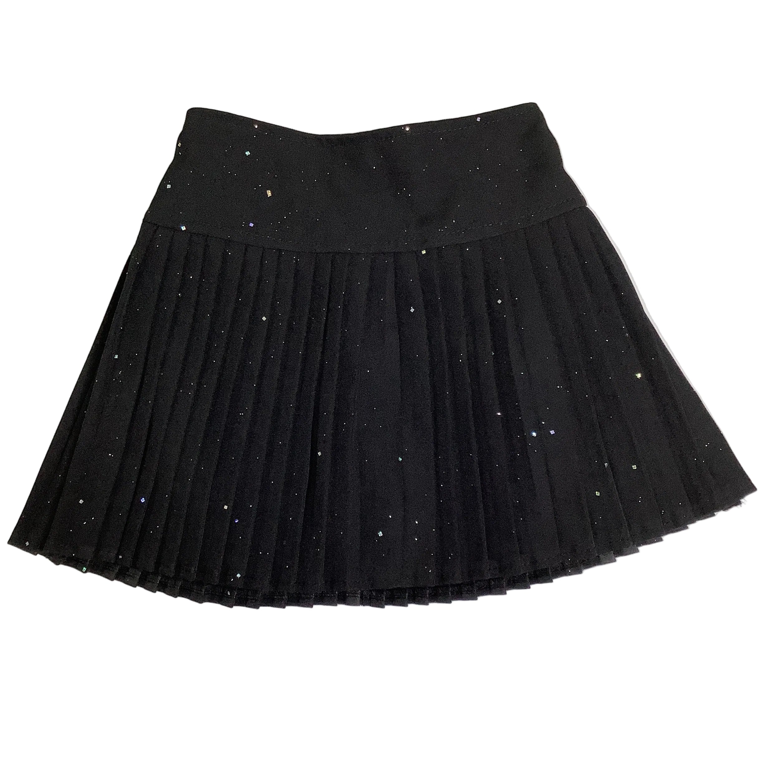 Aiyushare Girls Shiny Black Skirt.