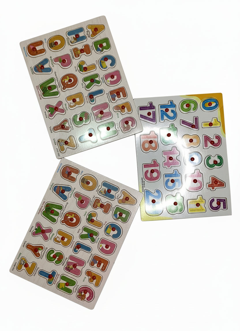 Alphabet & Number Puzzle.( Big)