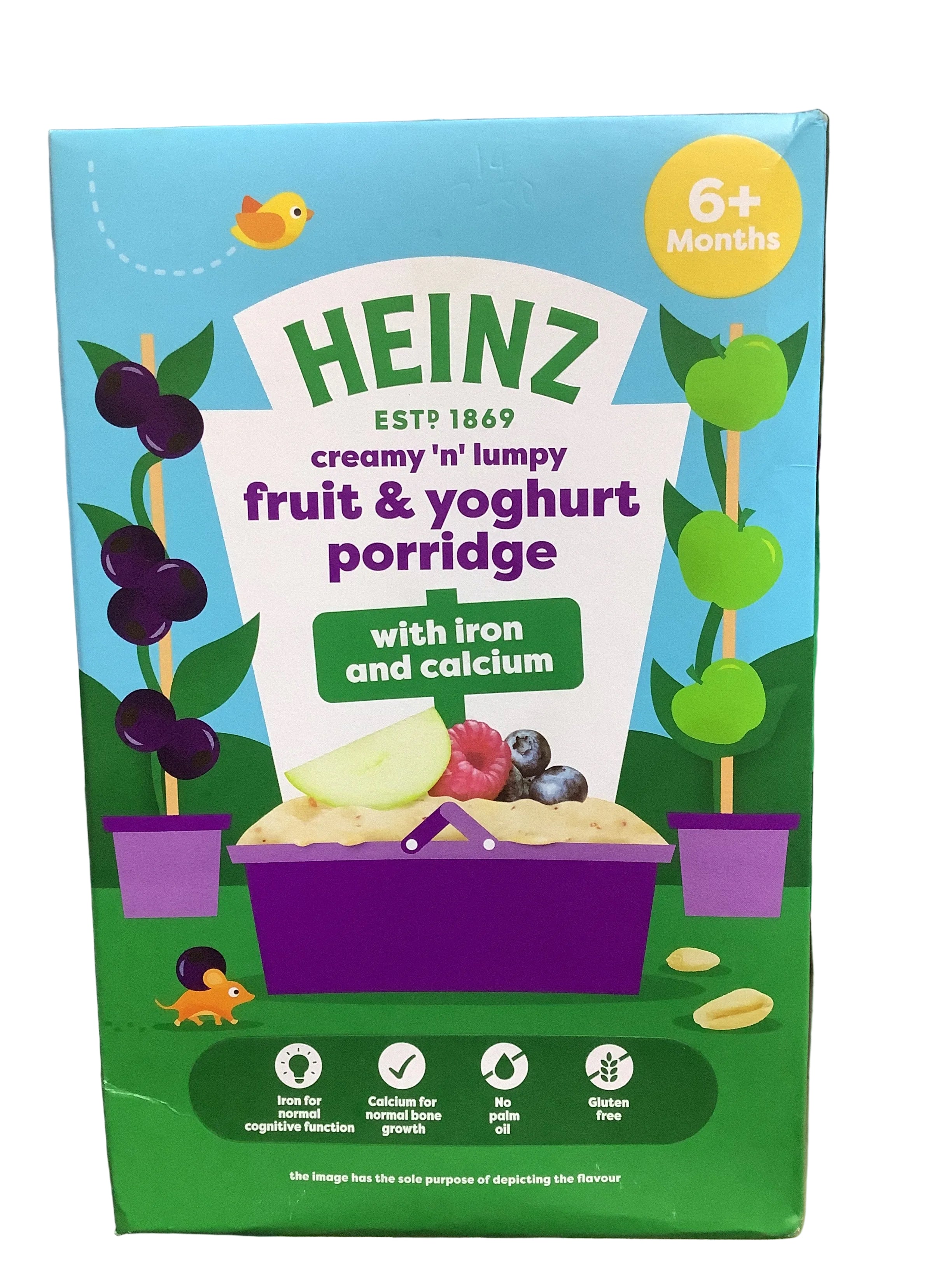 Heinz Fruit & Yoghurt Porridge Cereal (6 months +) 125g
