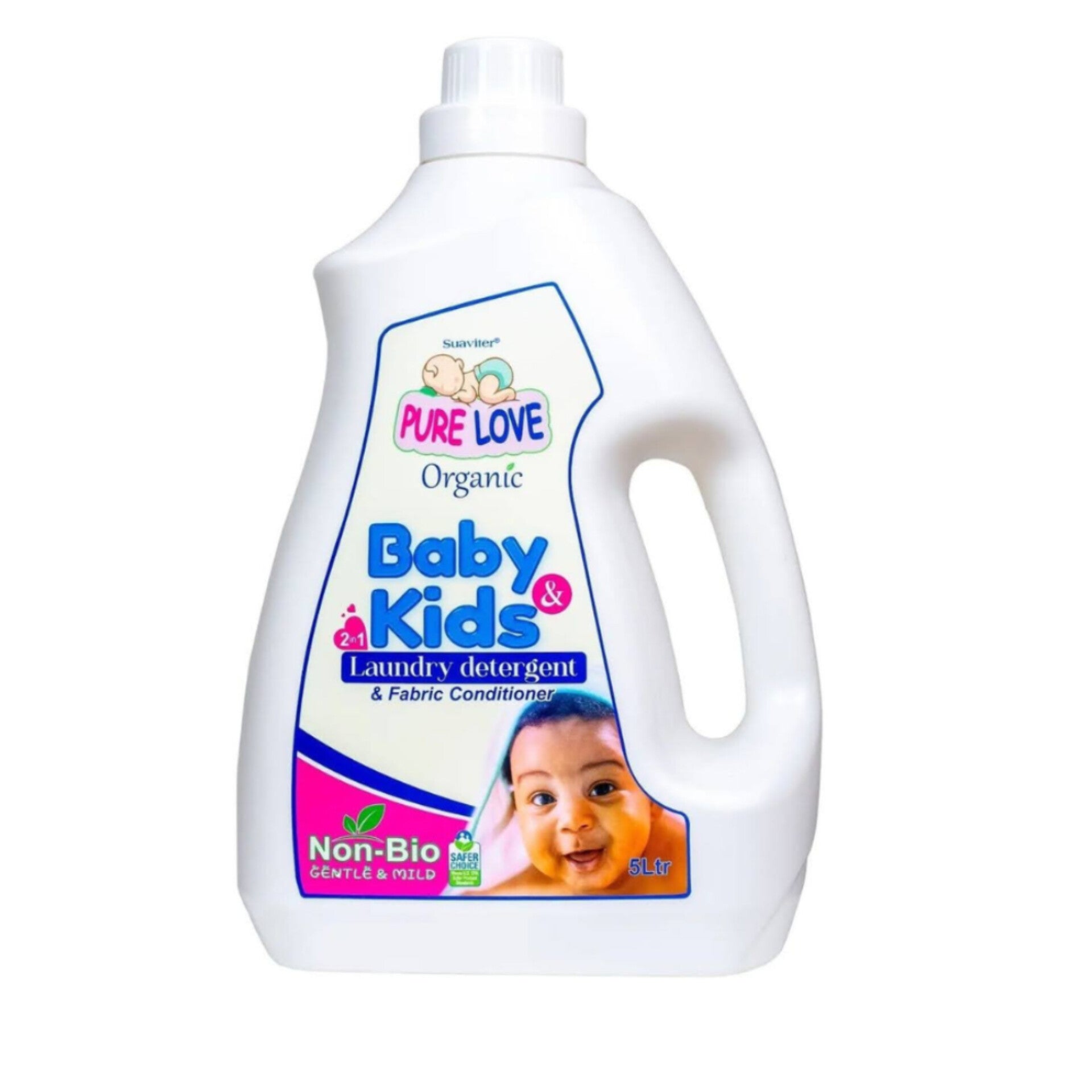 Suaviter Pure Love Baby & Kids Laundry Detergent (5L Bottle)
