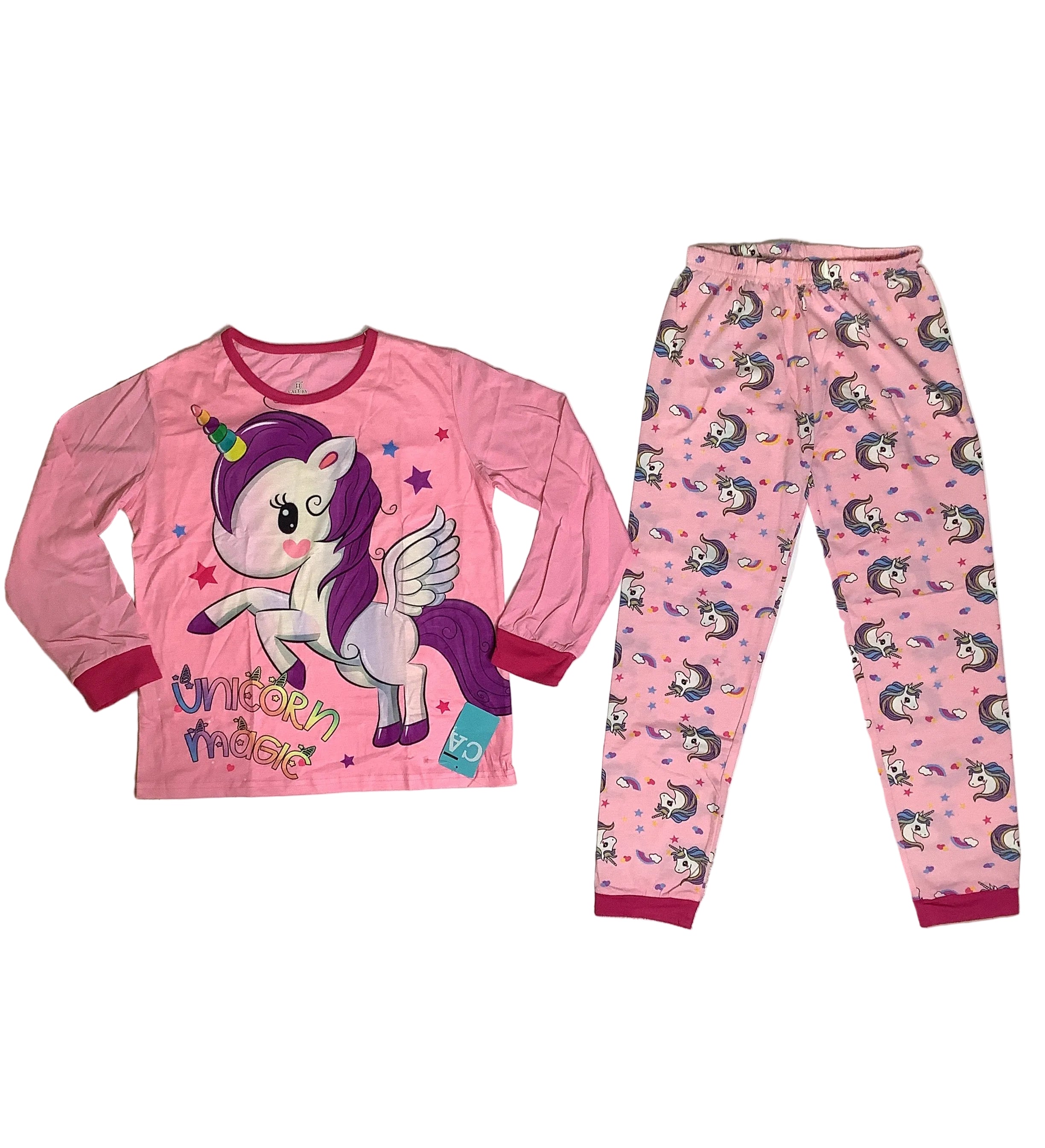 Caluby Unicorn Magic Children Pyjamas.