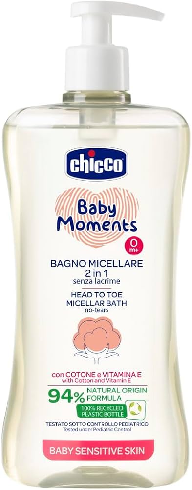 Chicco Baby Moments Bagno Micellare (Head To Toe) 500ml.