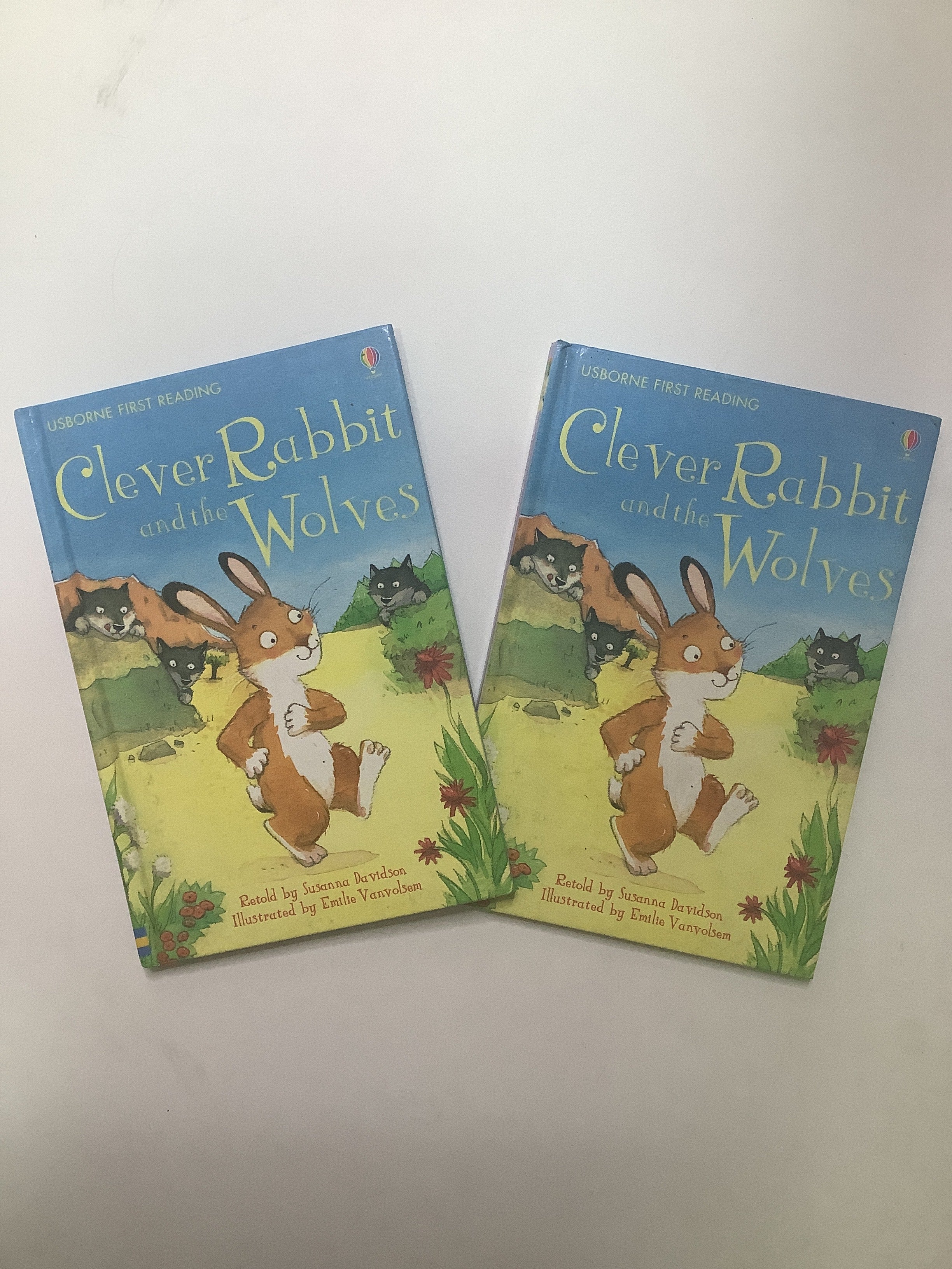 Usborne first reading (Clever Rabbit and The Wolves)