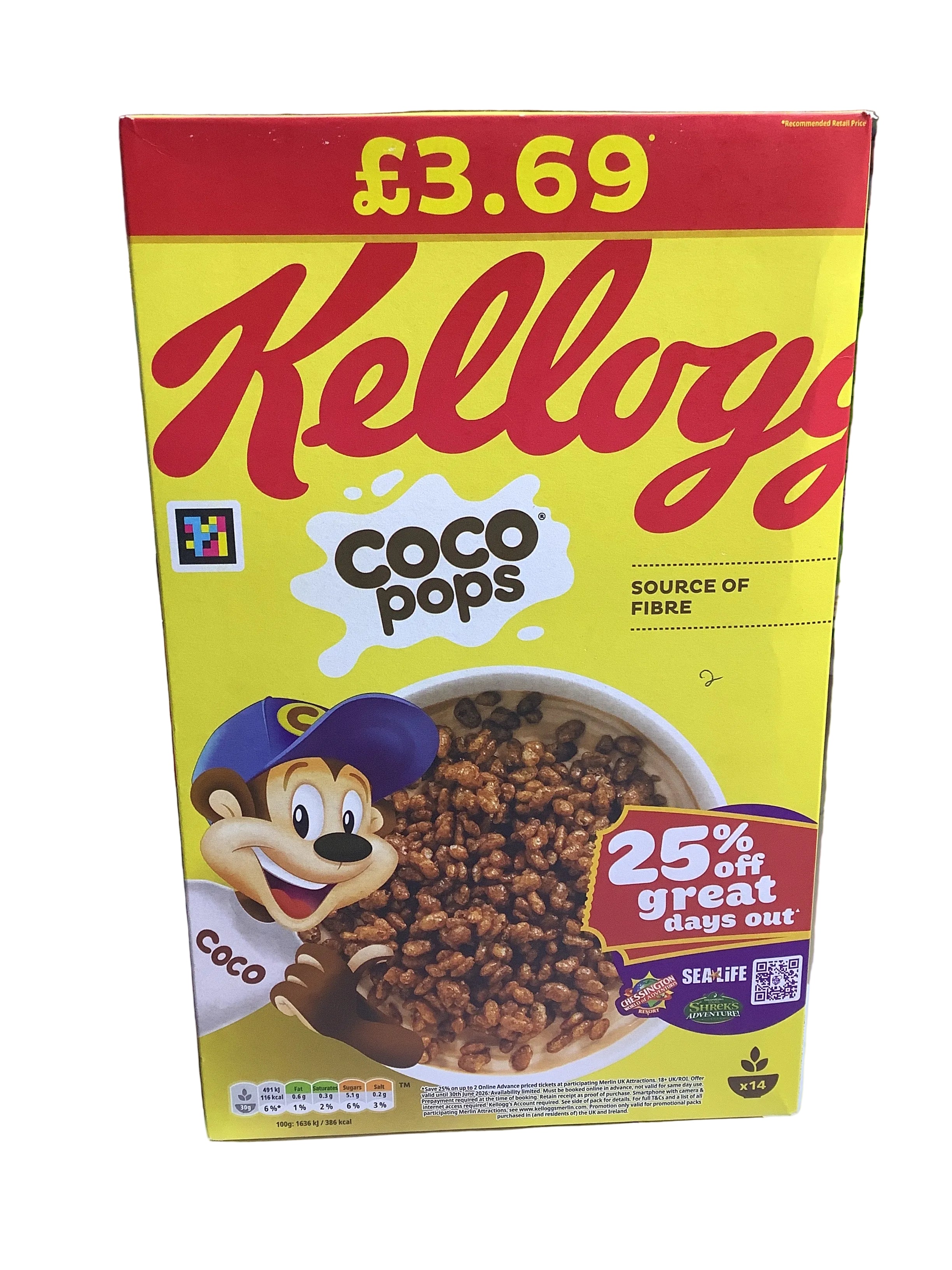 Kelloggs Coco Pops (420g).