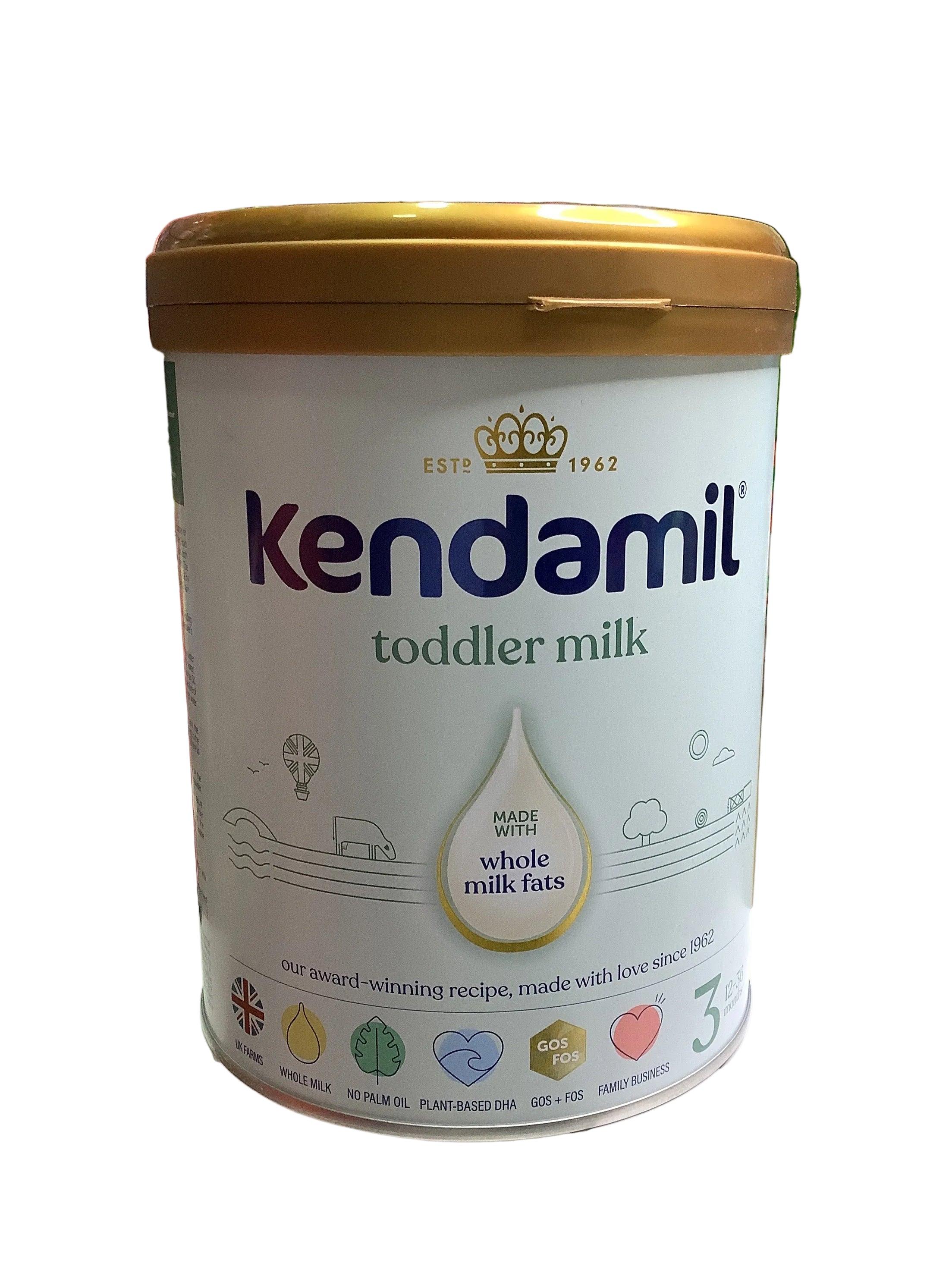 Kendamil Toddler Milk Stage 3 (U.K) 800g.