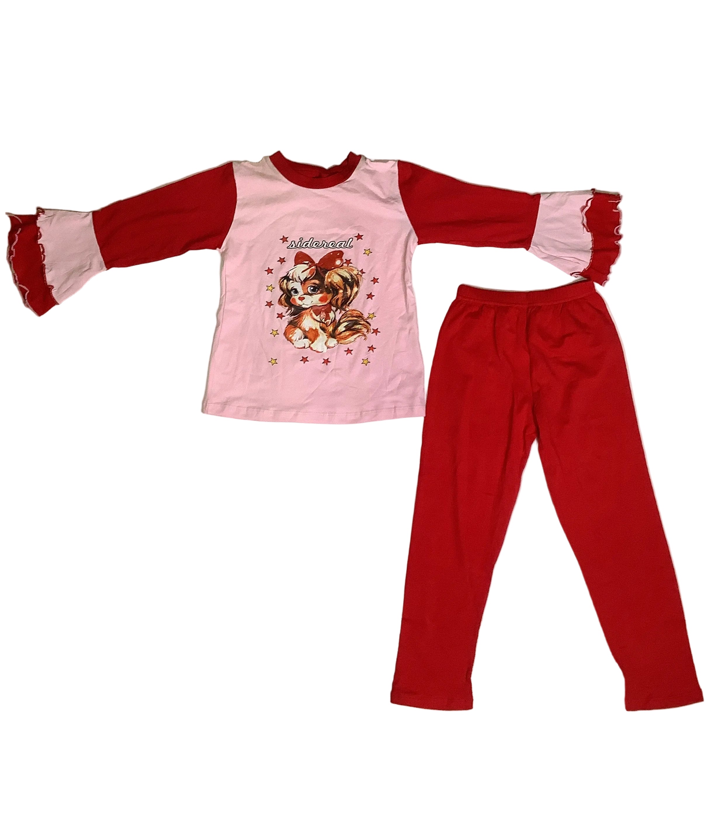 Sohret Kids Girls Pyjamas 2 Piece Set