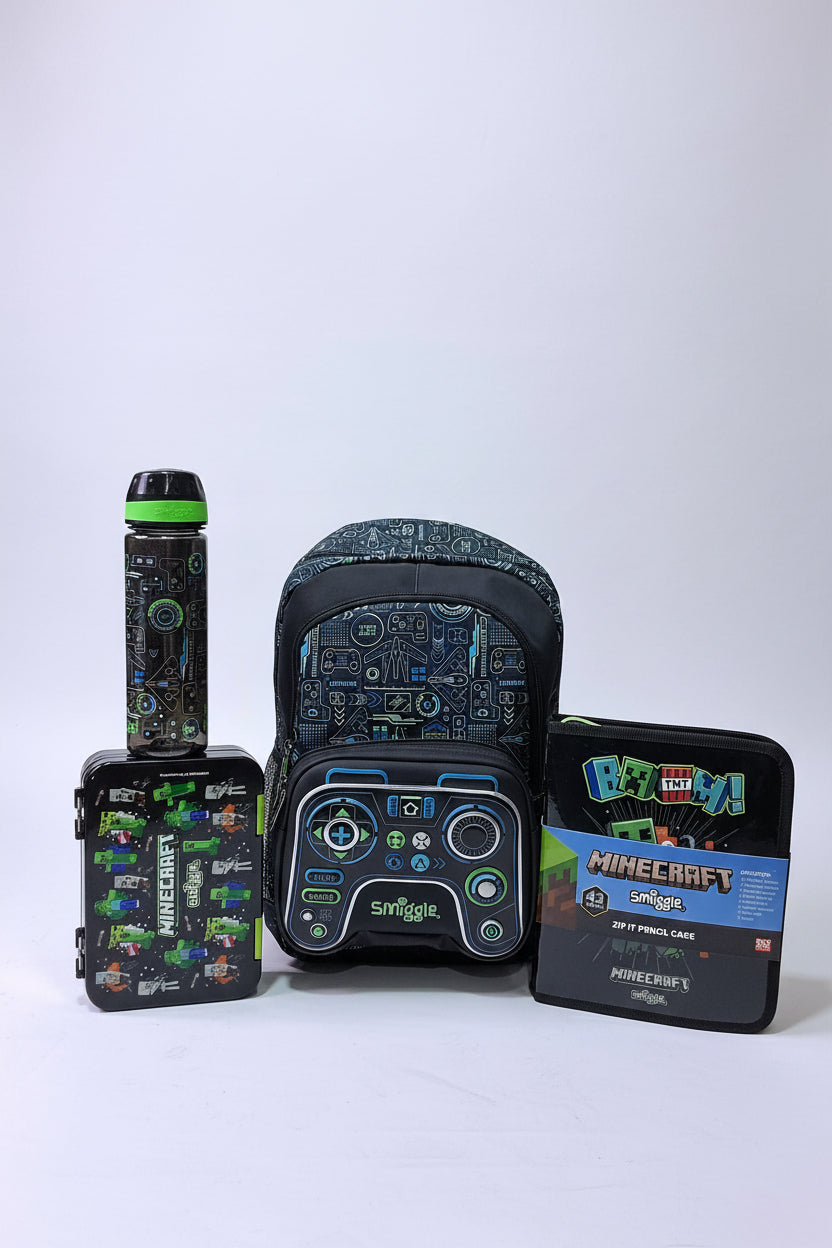 MiniCraft Smiggle Back To School Bag.