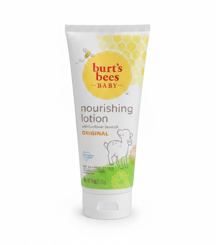Burt’s Bees Baby Nourishing Lotion With Sunflower Seed Oil 170g