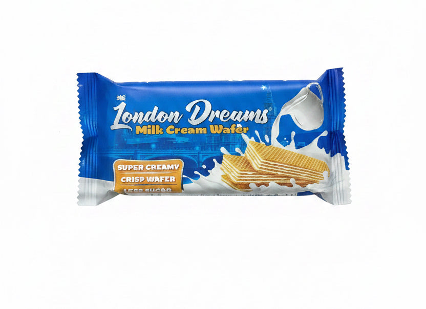 London Dreams Milk Cream Wafer 50g.