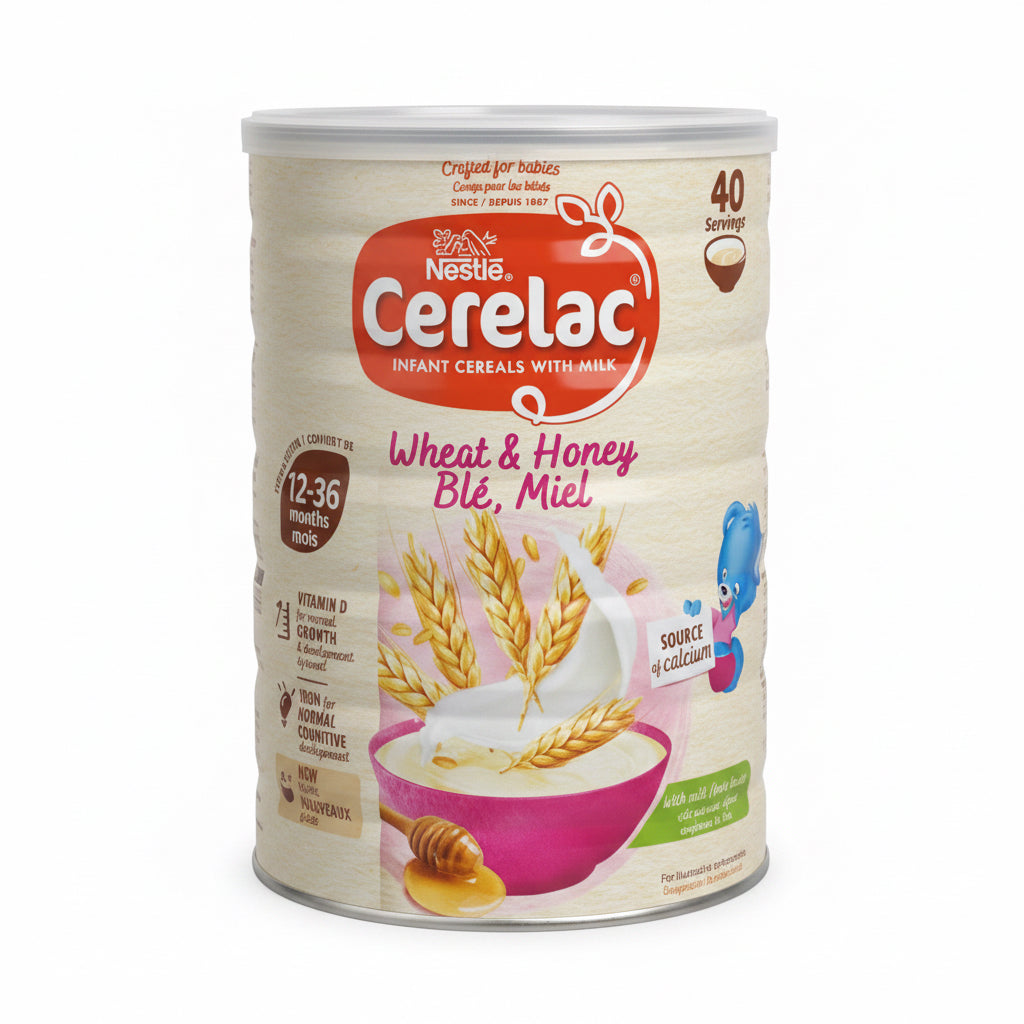 Nestle Cerelac Wheat & Honey Cereal 12-36months (1kg)