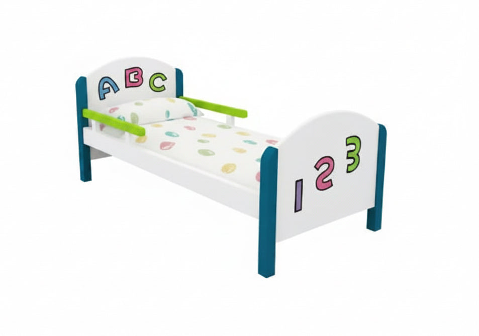 ABC Nursery Wooden Bed