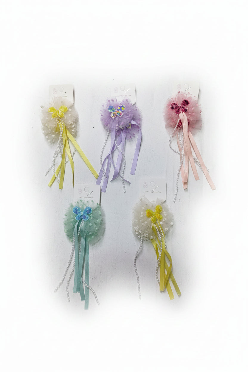 Huayingbingfen Flower Colourful Girl's Hair Band.