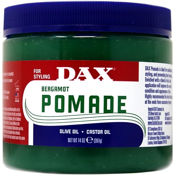 Dax Quality Hair Care Products (Bergamot Pomade) 397g.