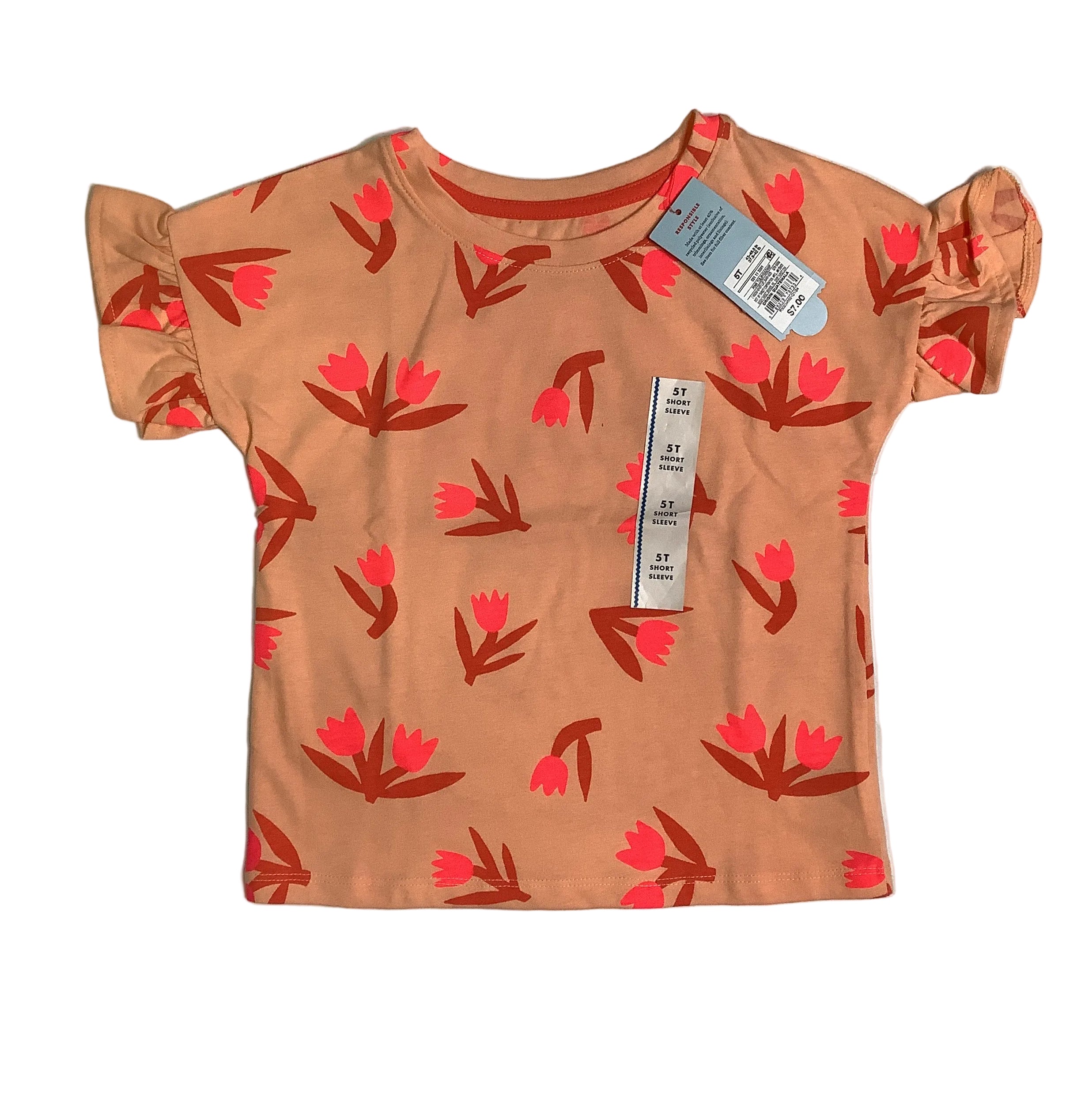 Cat & Jack Girl's Short Sleeve T-shirt