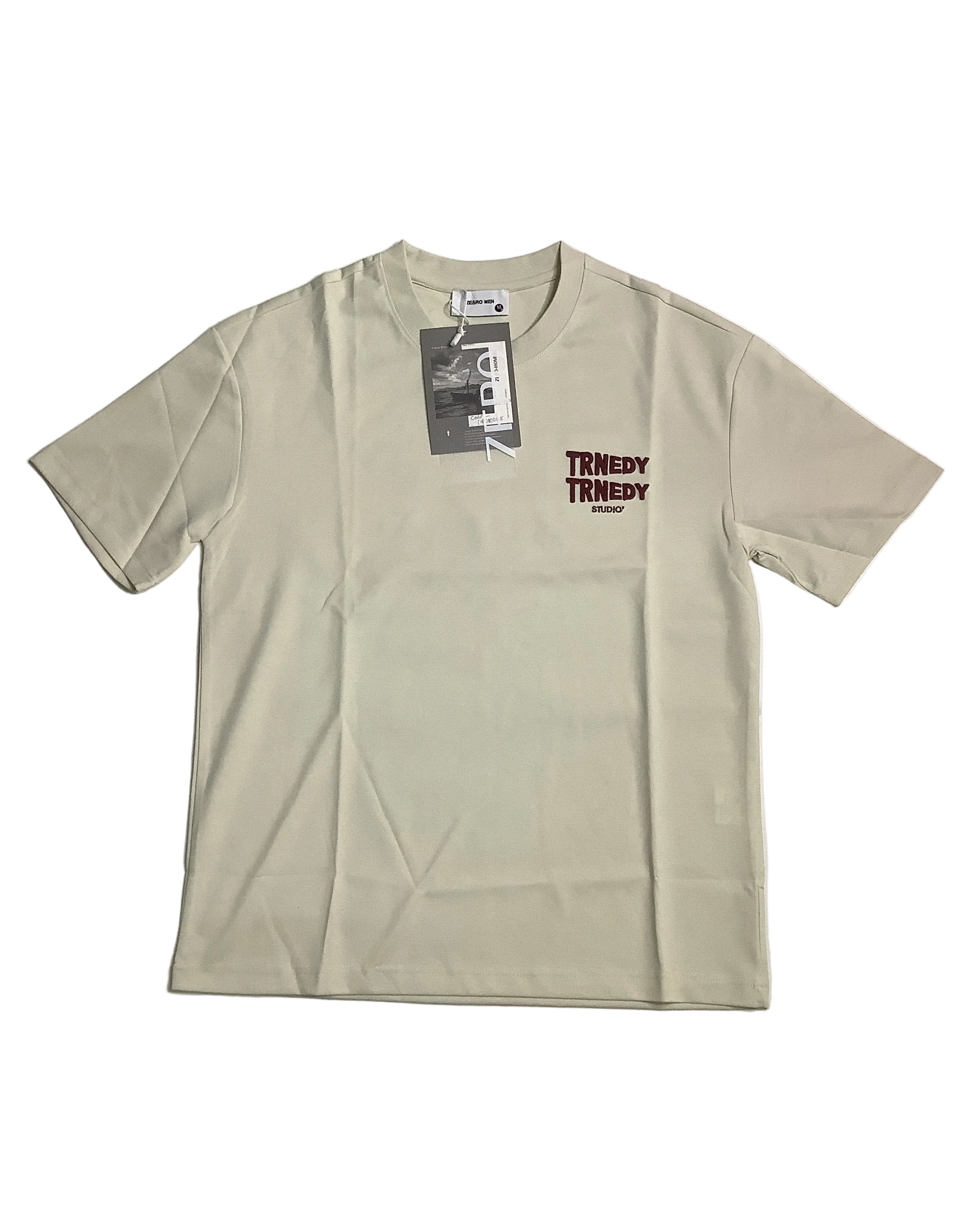 Zero Homme Men Trendy Trendy Studio Polo Shirt.