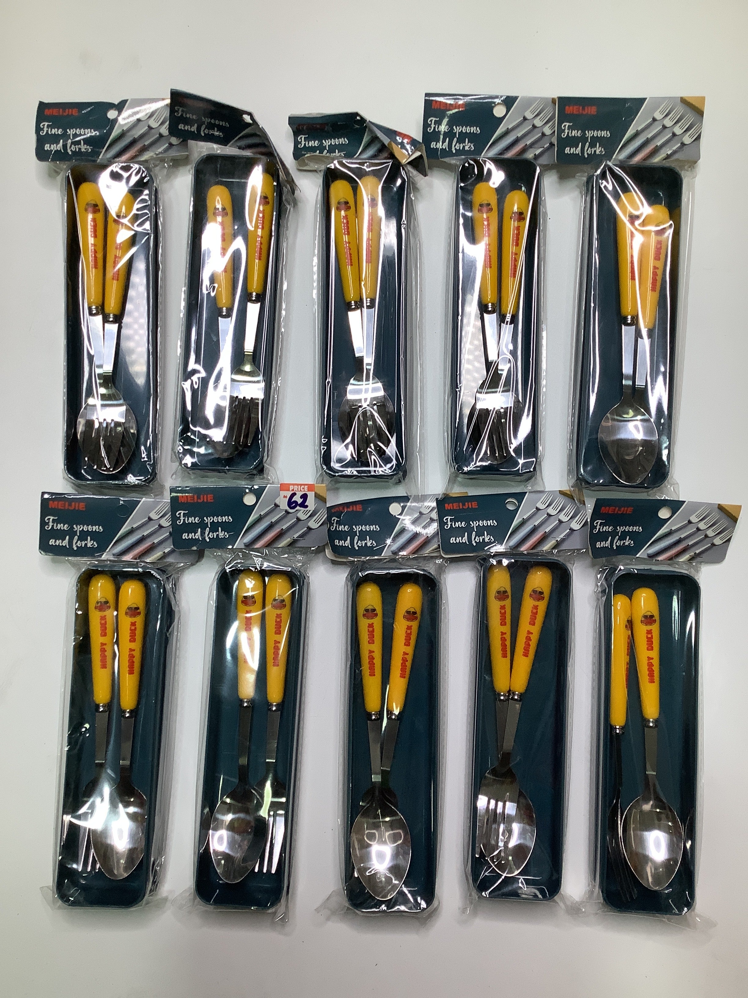 Meijie Fine Children’s Spoons & Forks Set (Pack of 2)