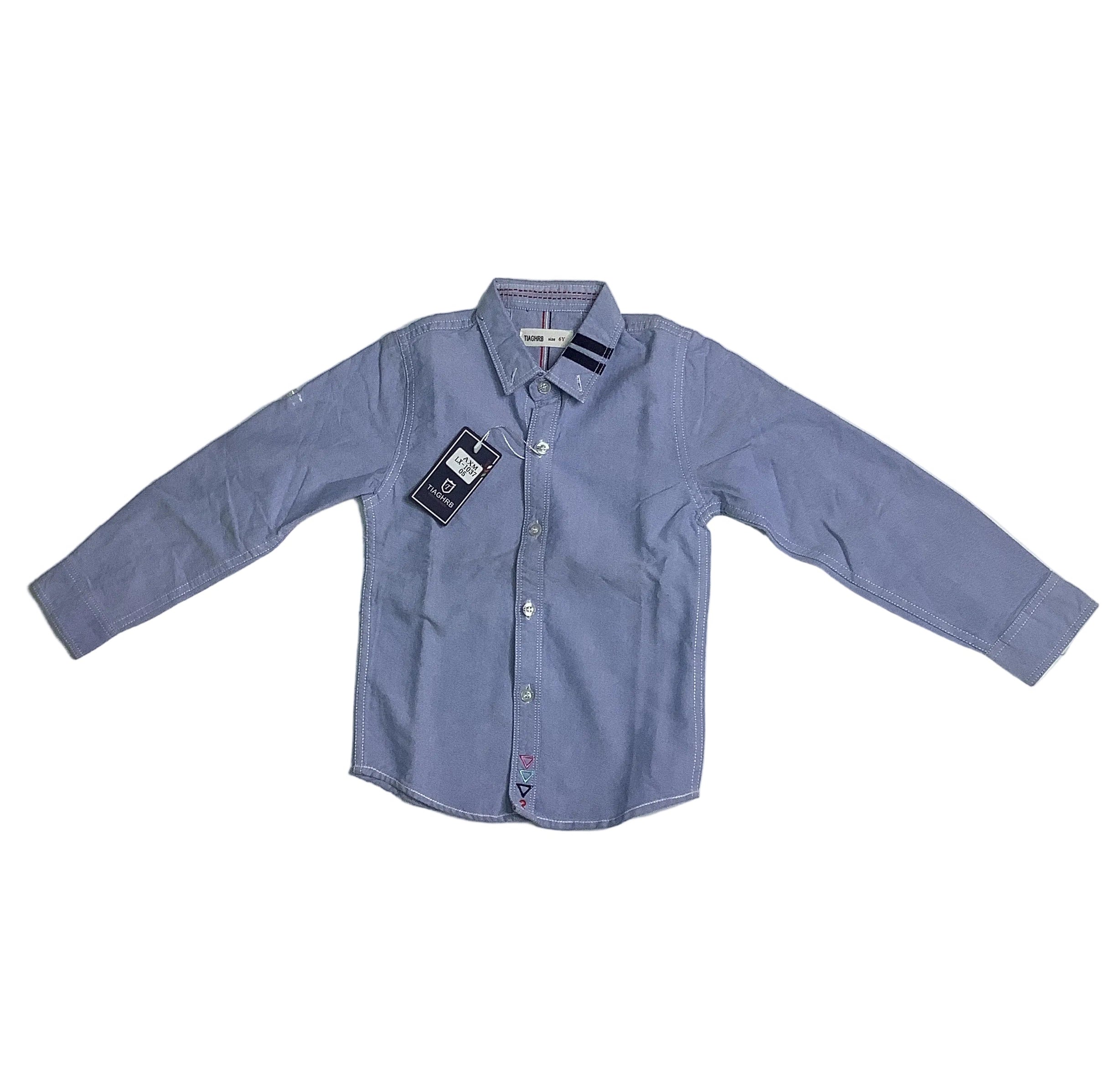 Tiaghrb Kids Long Sleeve Shirt(Style:LX-1037)