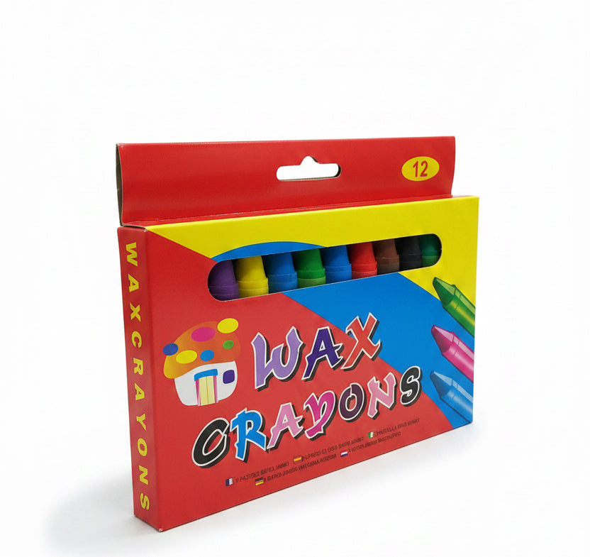 Wax Crayons (12 Super Jumbo Crayon).