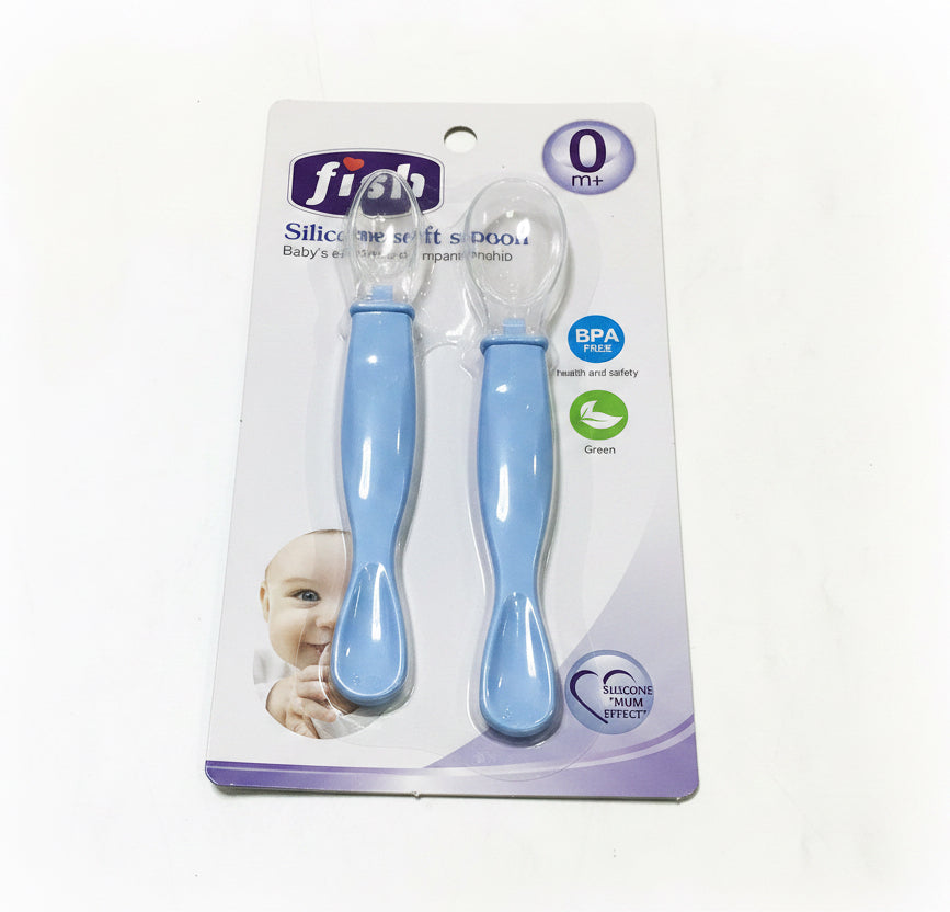 Fish Silicone Soft Spoon 0m+ BPA Free