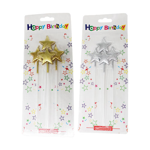 Happy Birthday Star Candles