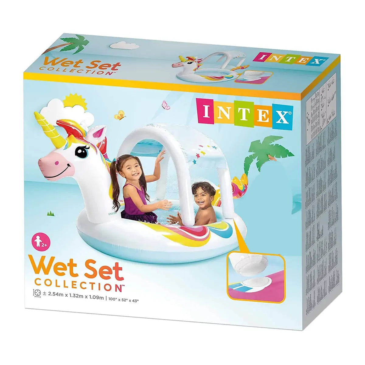 Intex Wet Set Collection Unicorn Ride On