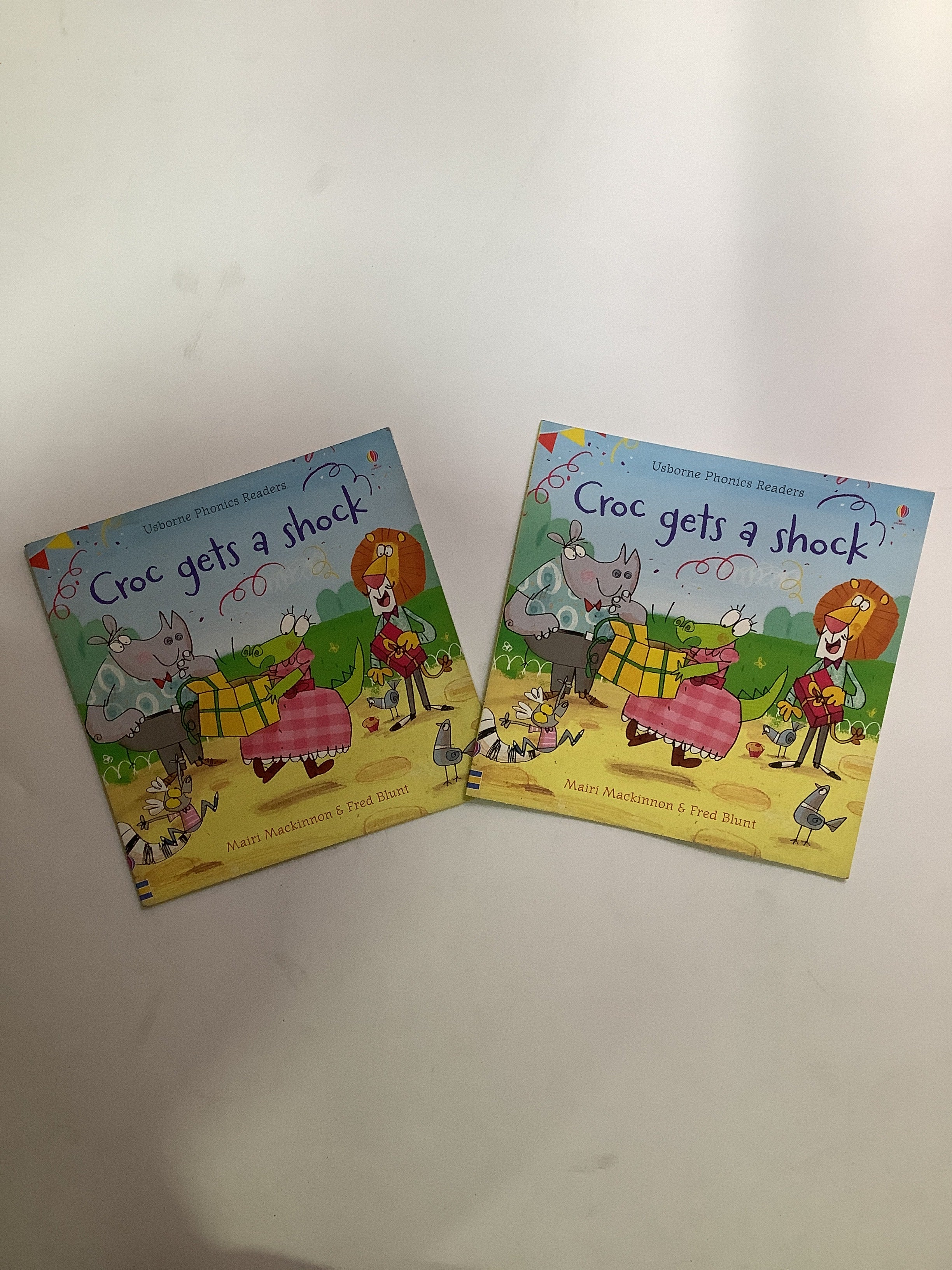 Usborne Phonics Readers (Croc Get A Shock)