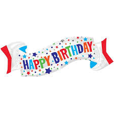Happy Birthday Shiny Banner