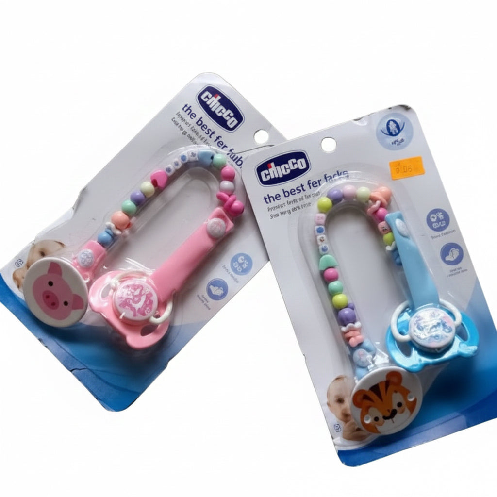 Chicco Baby Pacifier Clip Chain 0% BPA Free 0m+