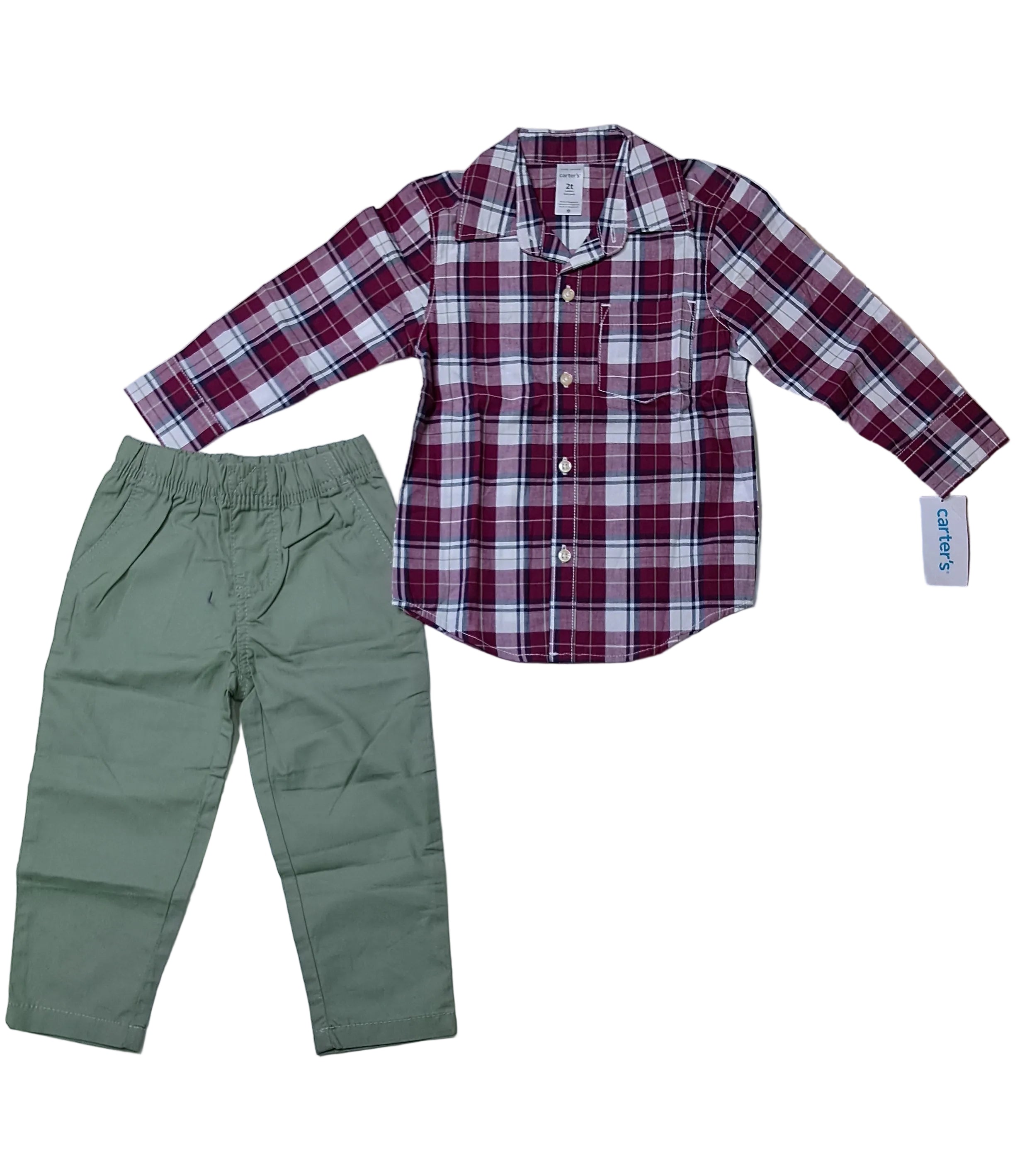 Carter's Baby 2 Piece Shirt & Trouser.