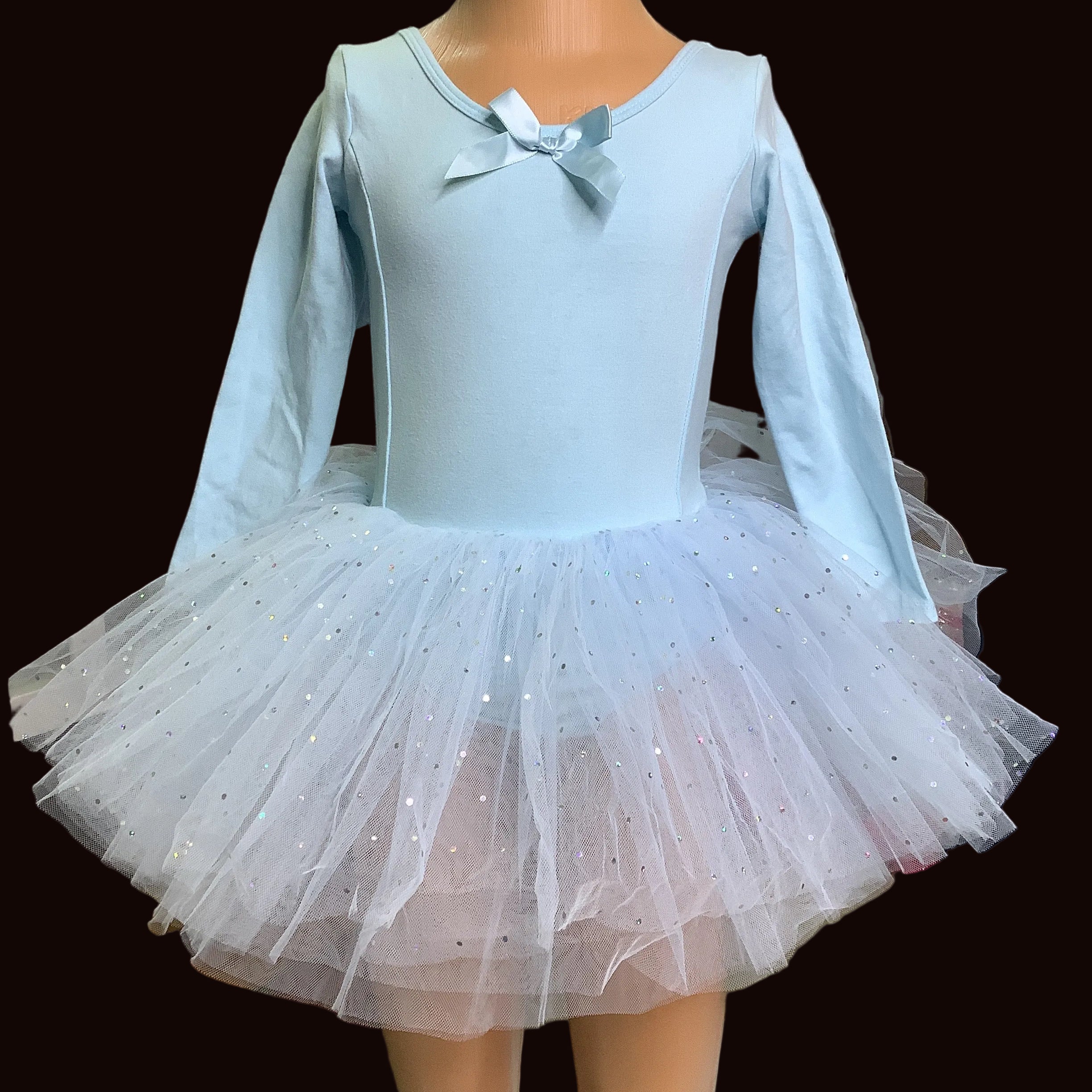 Da’Dance Long Sleeve Girls Ballet Dress