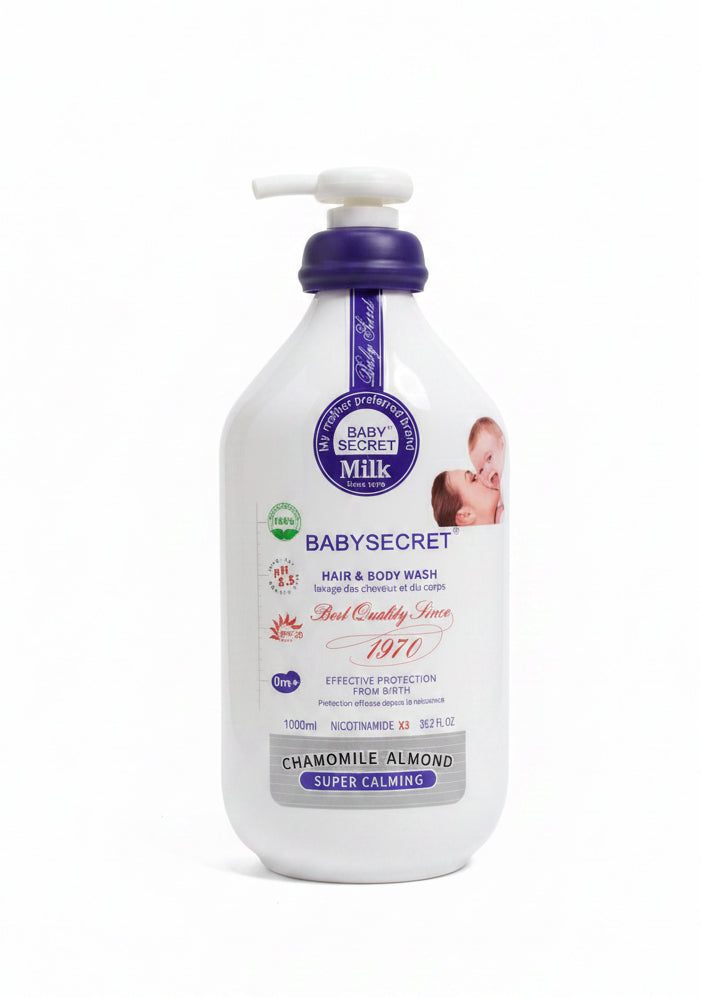 Baby Secret Hair & Body Wash 0m+(1000ml).