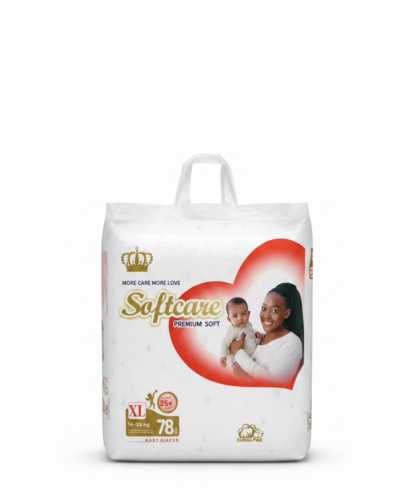 Softcare Diaper Extra Large 14-25kg(78pcs)