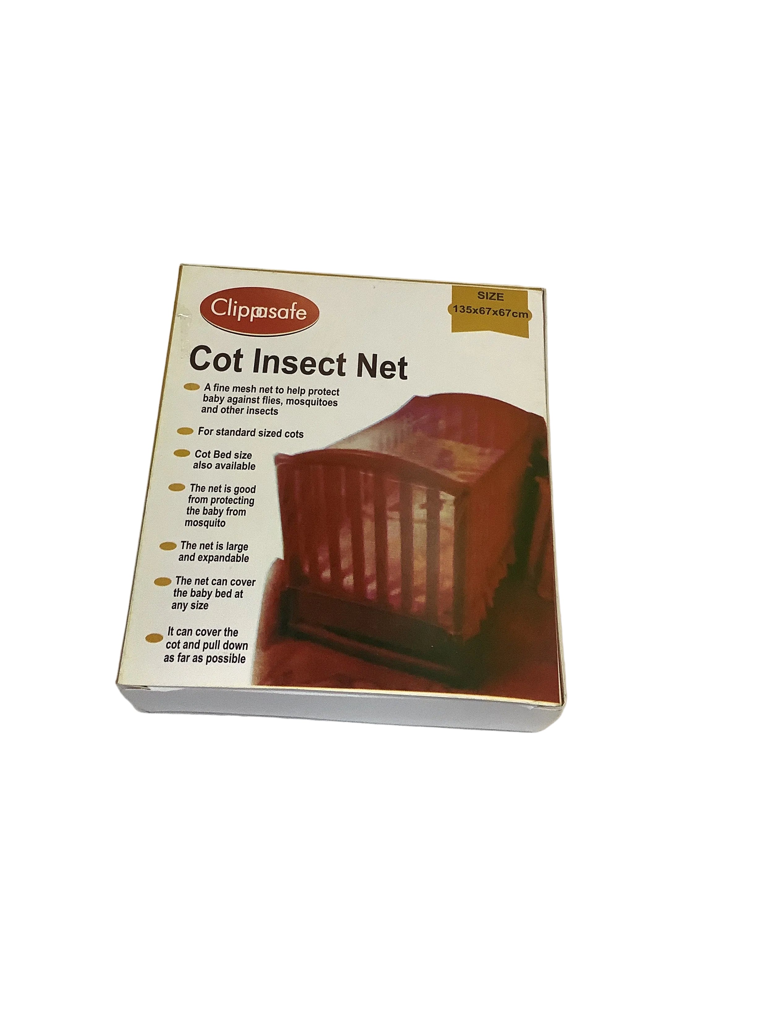 Clippasafe Cot Insect Net