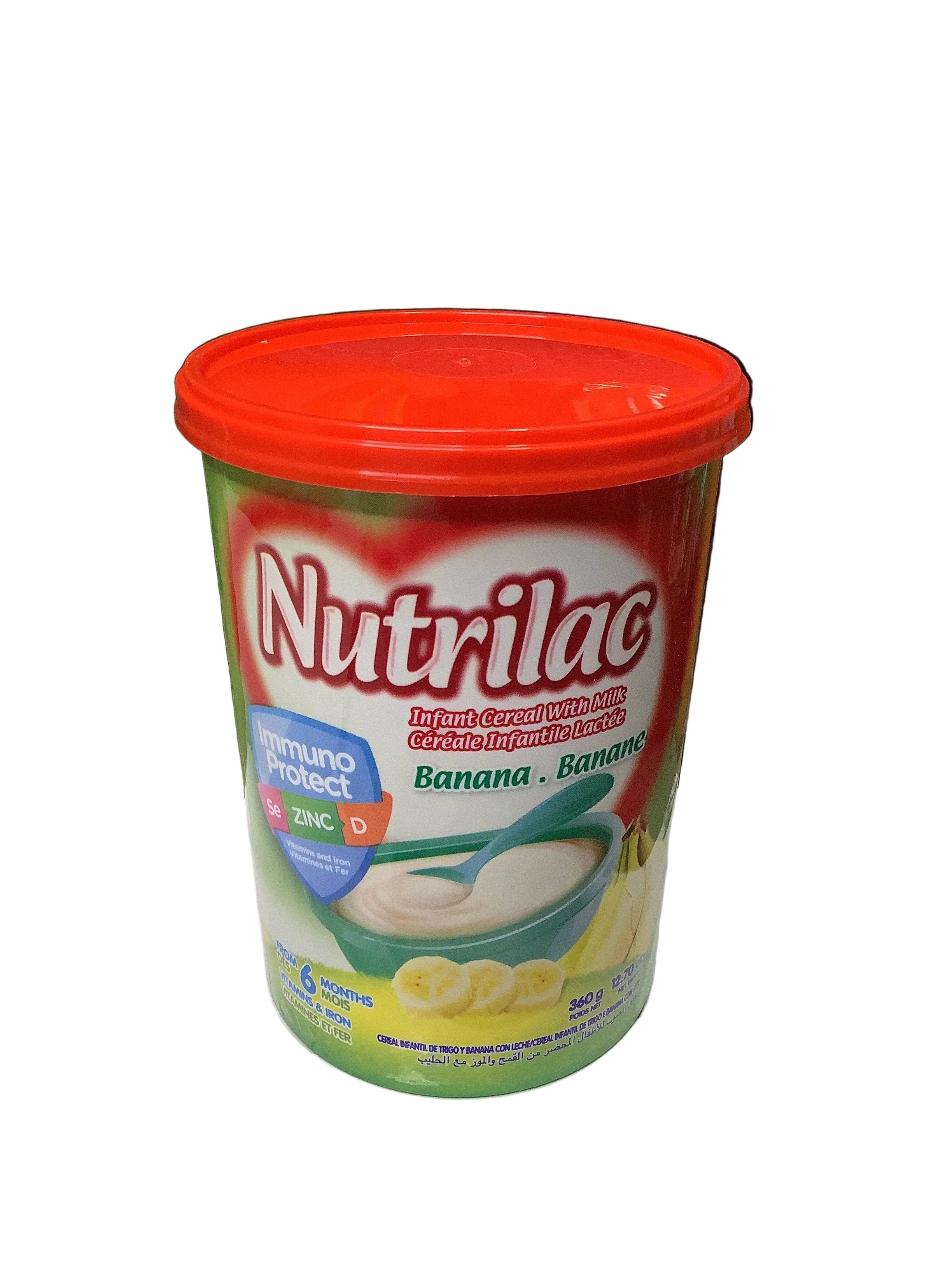 Nutrilac Banana Infant Cereal With Milk 360g