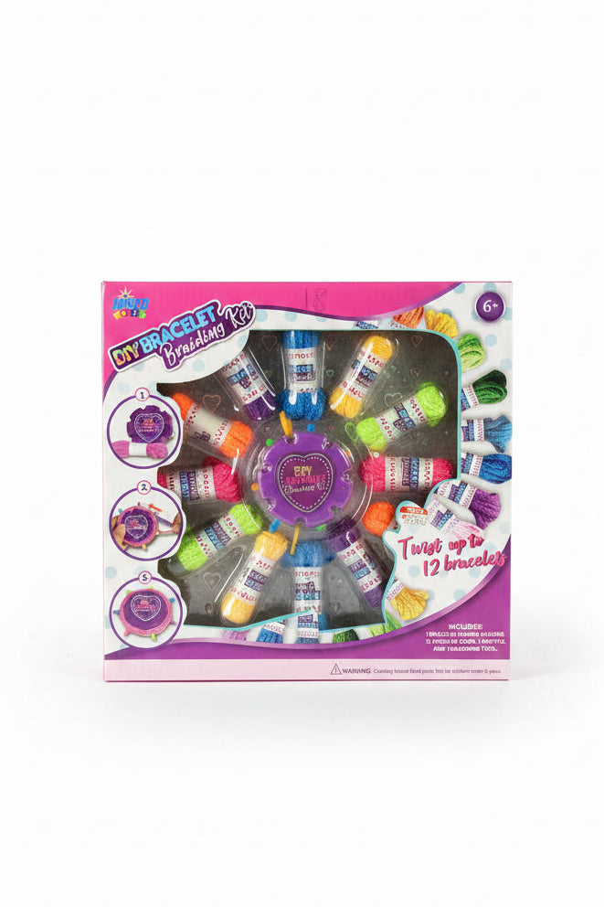 Misco DIY Bracelet Braiding Kit, 6+