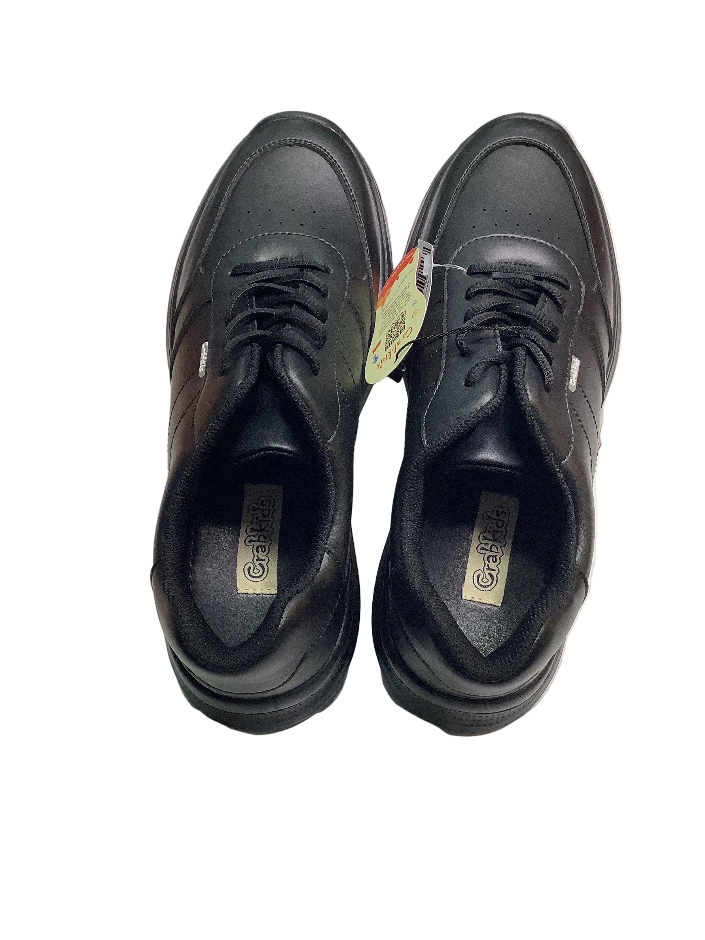 Crabkids Black Shoe Canvas (819104)