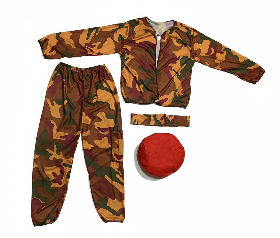 Pams Special Force Kids Career Day Wear(Costume)