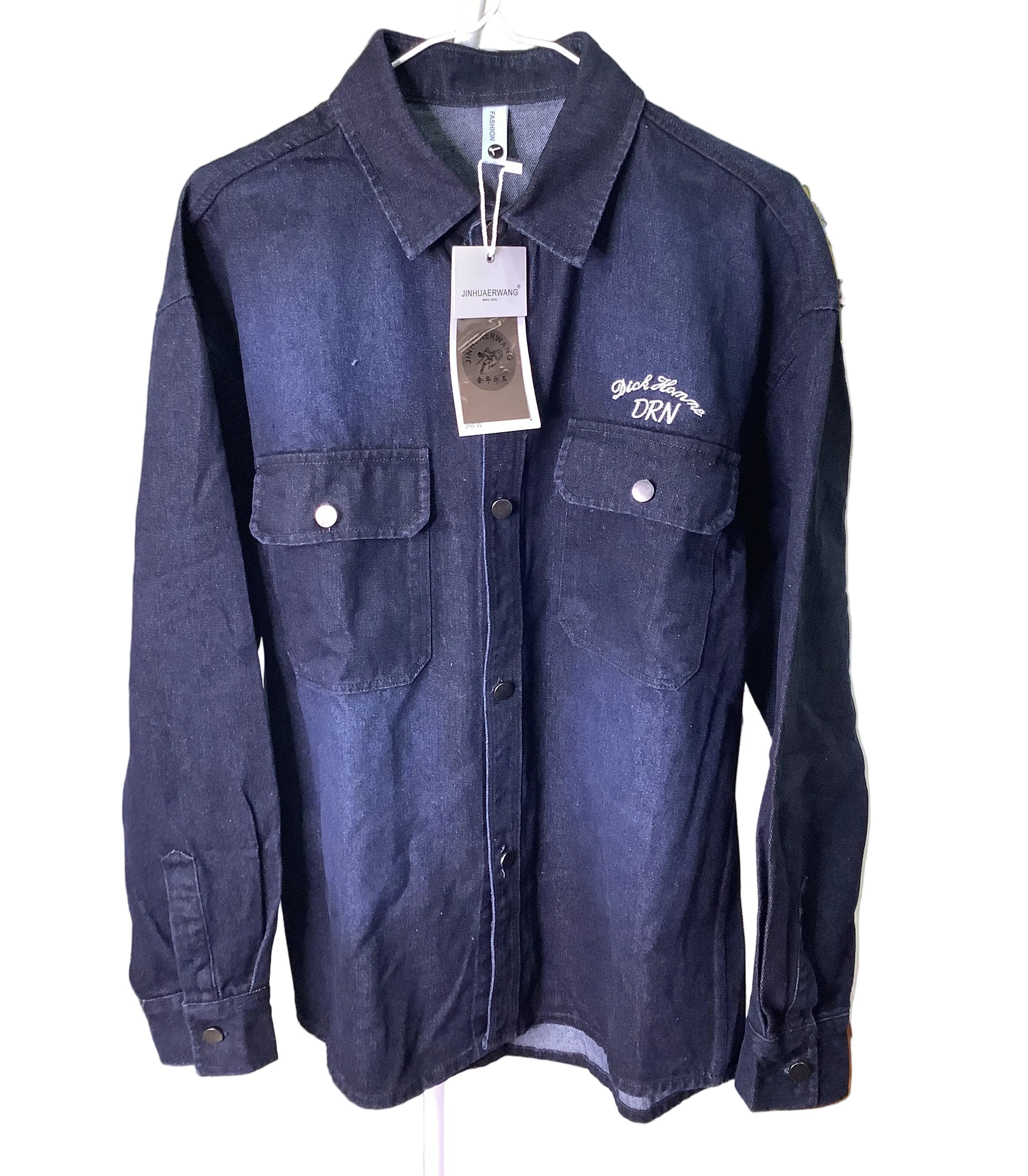 Jinhuaerwang Jhew Unisex Jean Jackets.