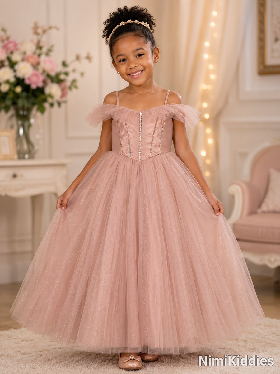 Monita Kids Girls Ball Gown