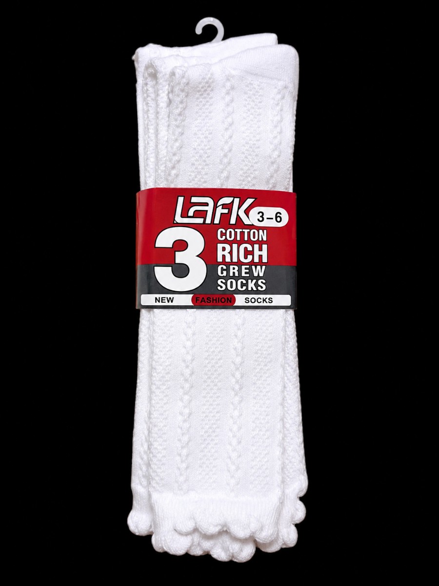 Lafk Cotton Rich Crew Socks (Long Socks)