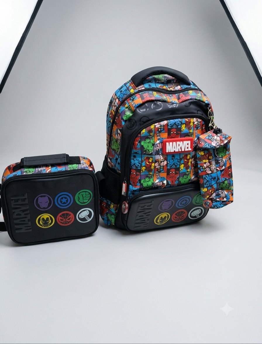 Marvel 3in1 Back To School Backpack