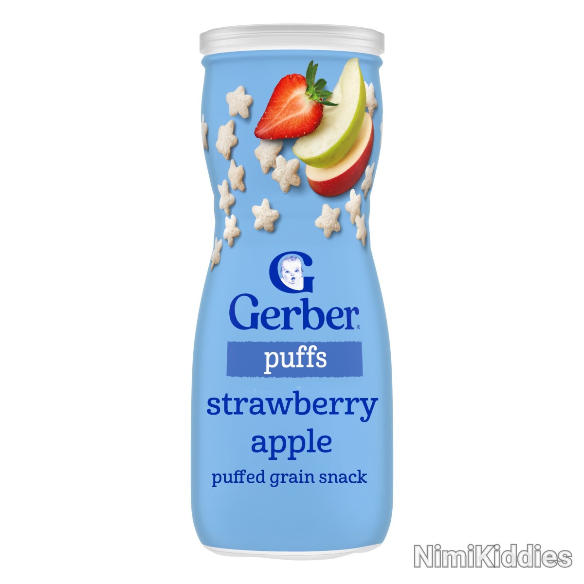 Gerber Puffs Strawberry Apple  (Baby Snack)42g.