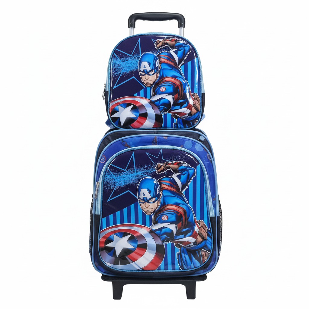 Character Trolley Backpack (Captain America)